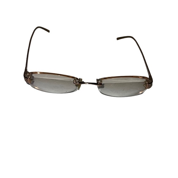 Fendi Black and Golden Rimless Glasses - Picture 1 of 7